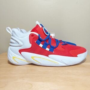 Adidas BYW Select X Jalen Green PE Basketball Shoes Red Blue IG0707 Men's 10.5